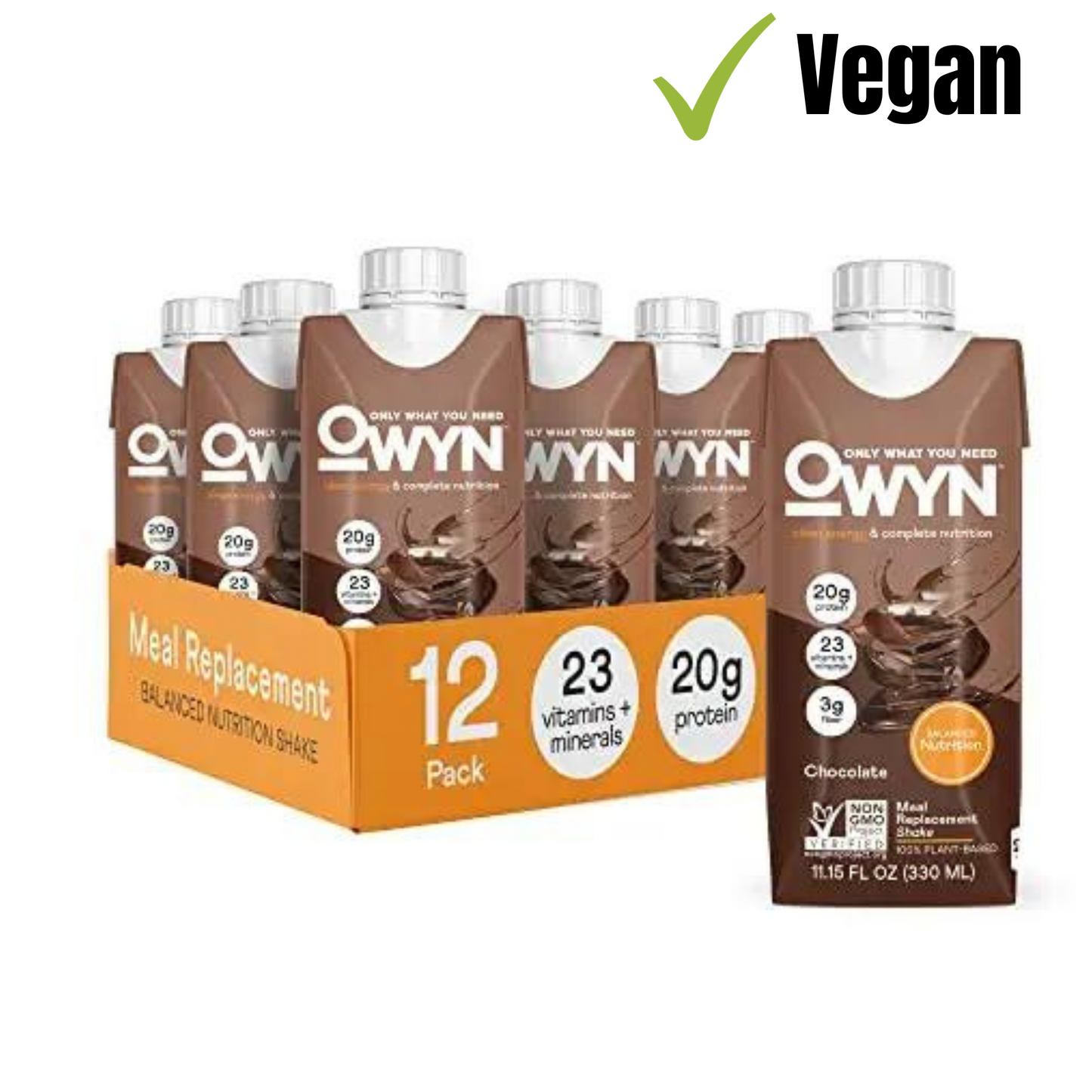 OWYN Plant-Based Meal Replacement Shake (Vegan)