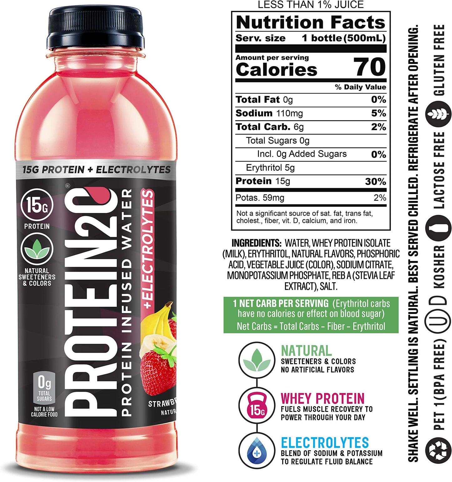 [Multiple Flavours] Protein2o Protein Infused Water