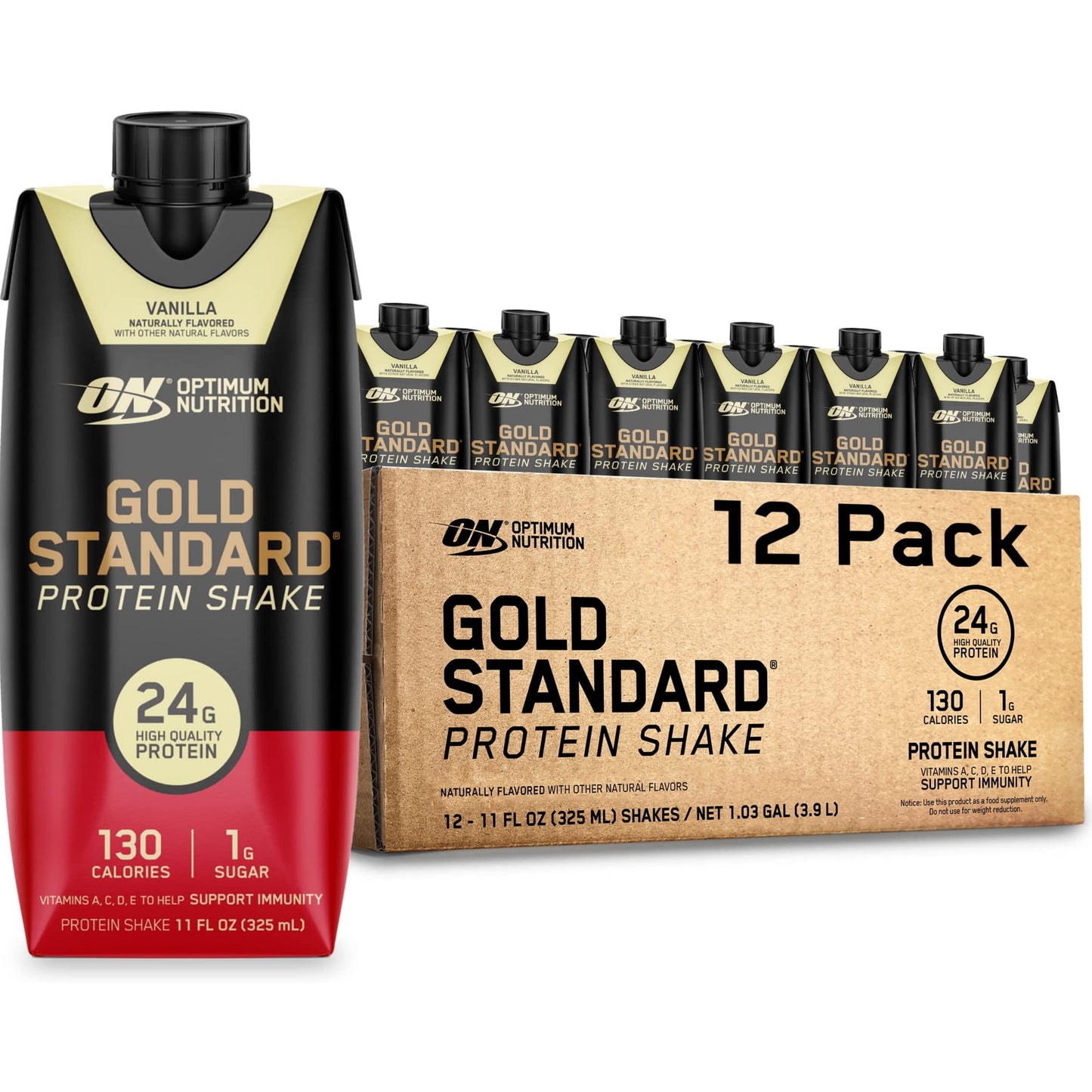 [Multiple Flavours] Optimum Nutrition Gold Standard Protein Shake 