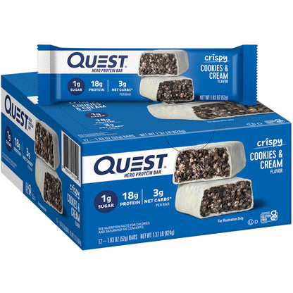 【多種口味】Quest Nutrition Hero Bar 脆脆蛋白棒