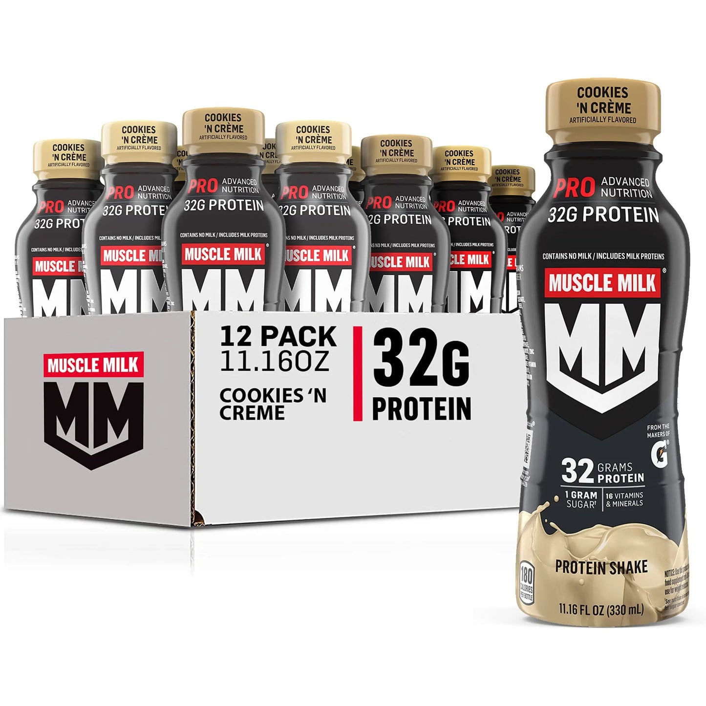 [Multiple Flavours] Muscle Milk Pro Protein Shake