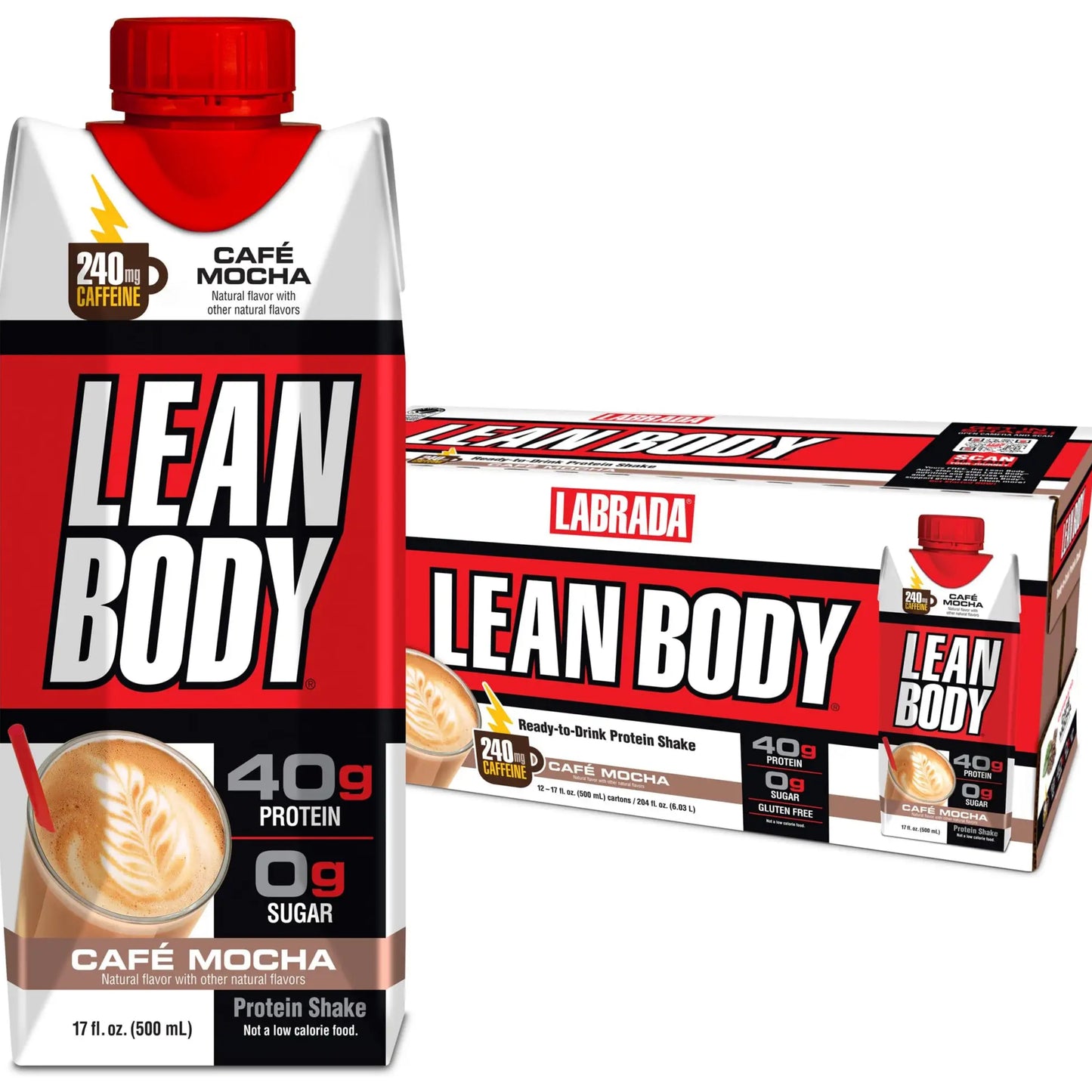 [Multiple Flavors] LABRADA Lean Body Protein Shake