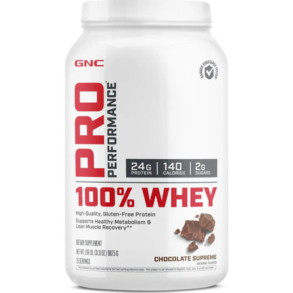 [Multiple Flavours] GNC Pro Performance 100% Whey Protein Powder 