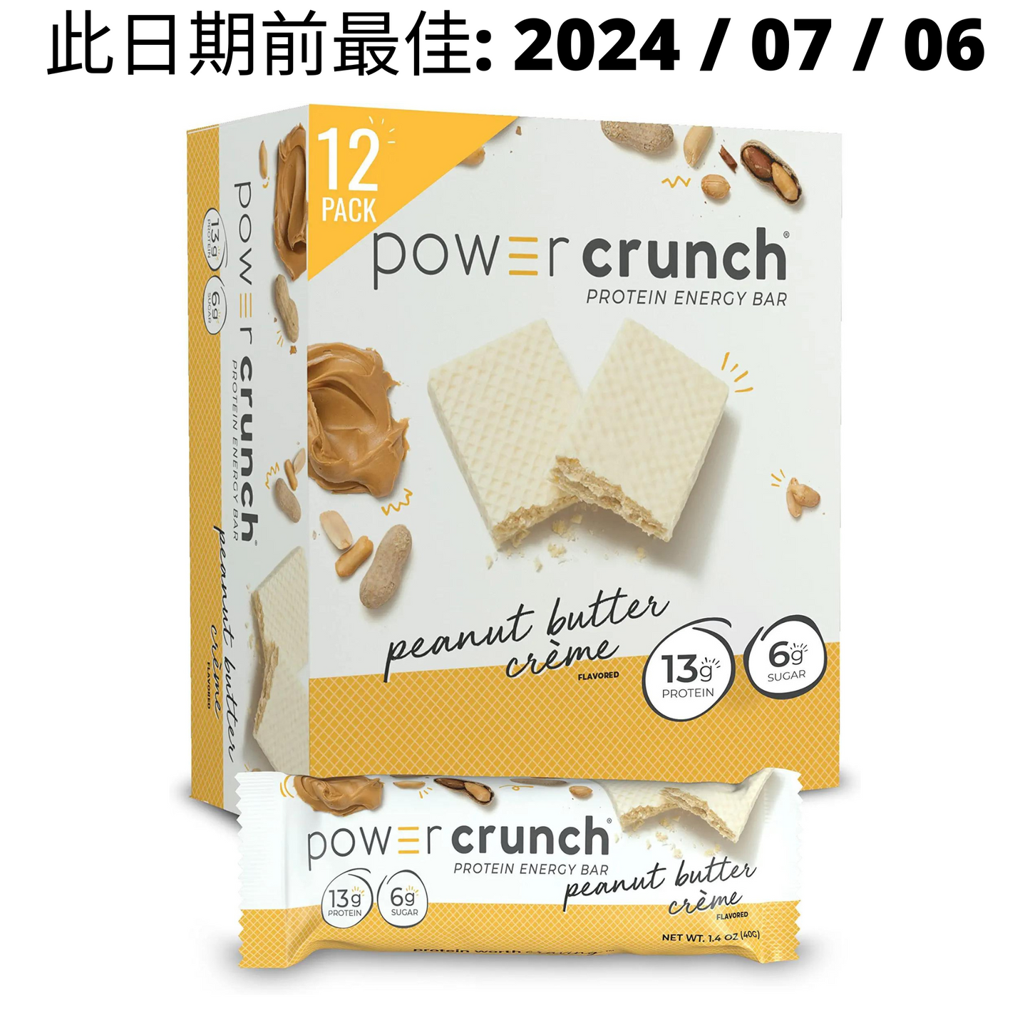 [Multiple Flavours] Power Crunch Protein Bar