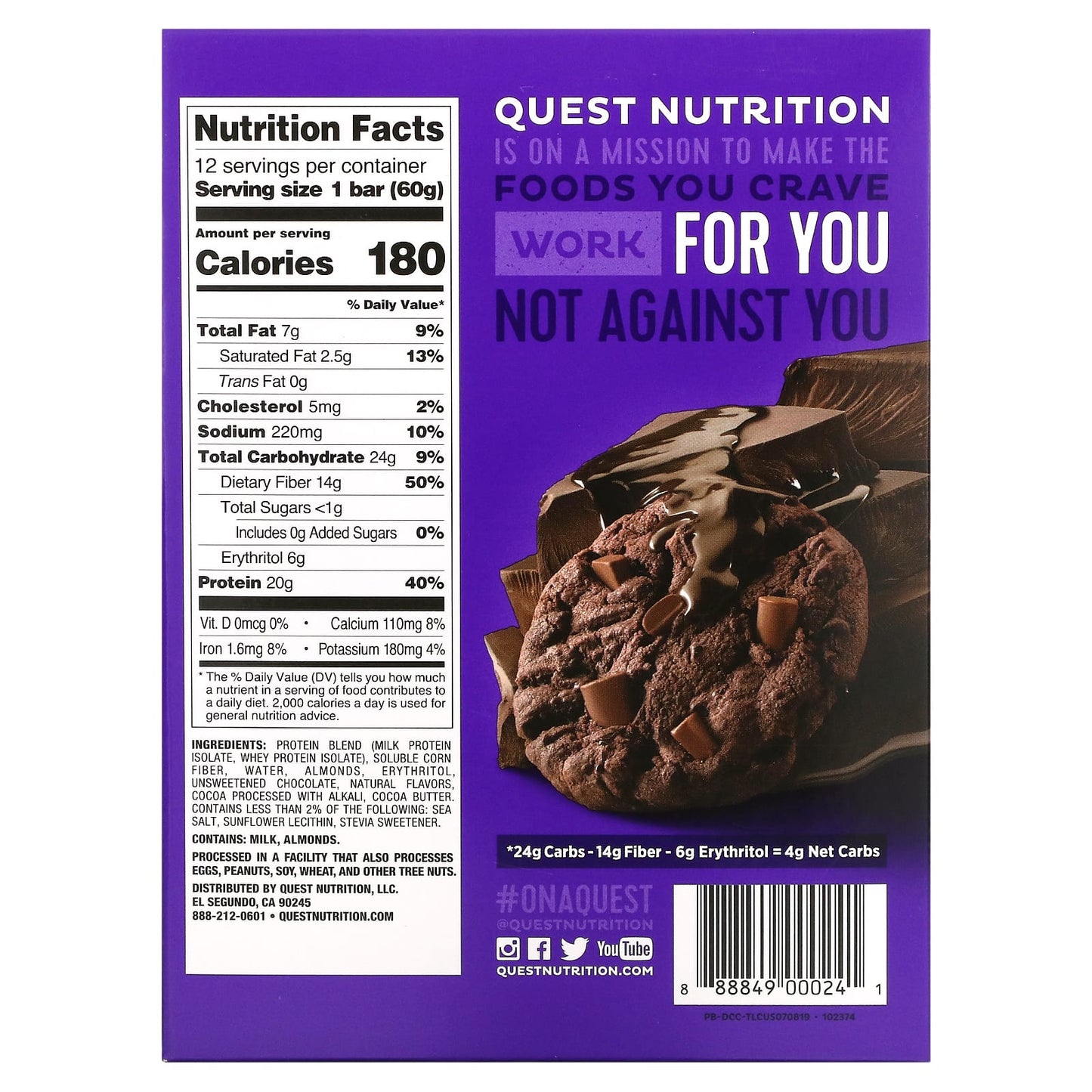 [Multiple Flavors] Quest Protein Bar