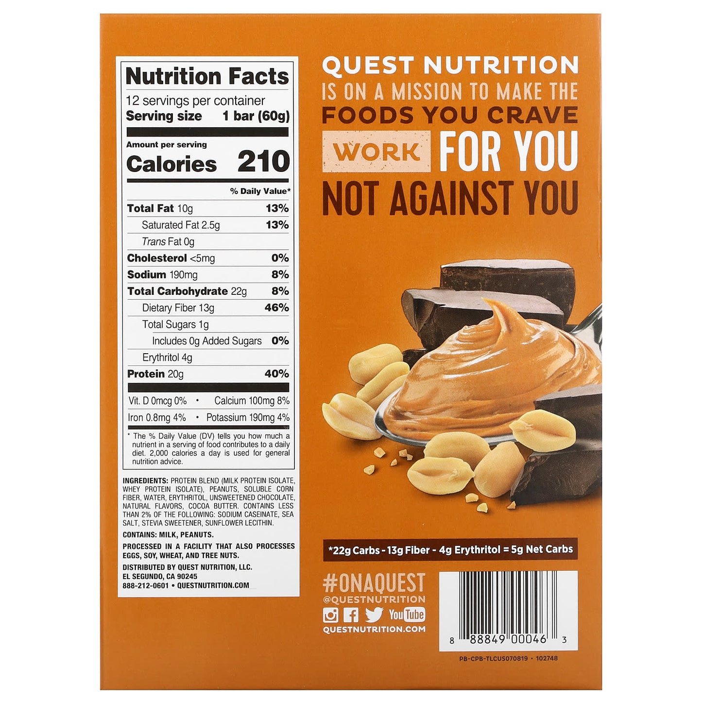 [Multiple Flavors] Quest Protein Bar