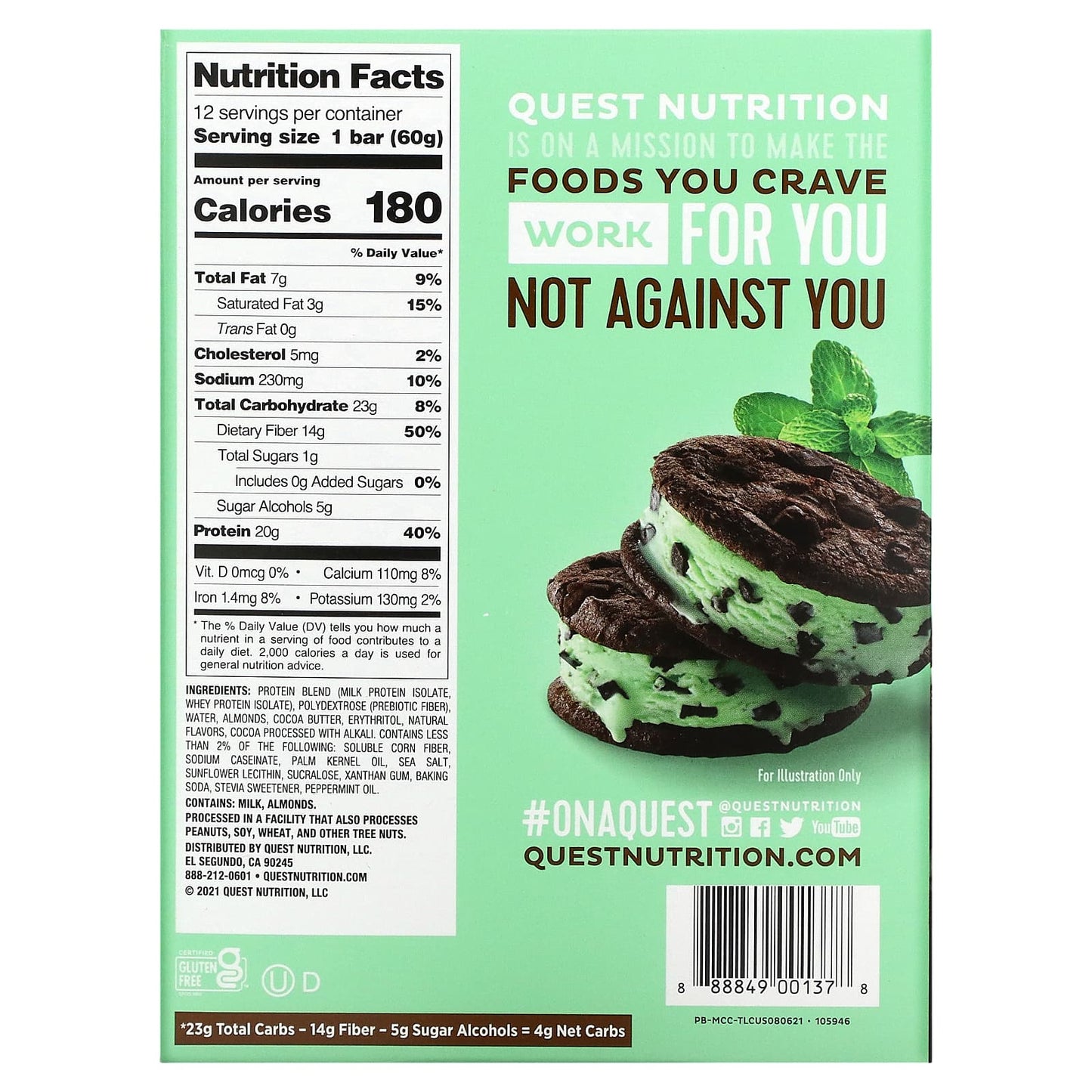 [Multiple Flavors] Quest Protein Bar