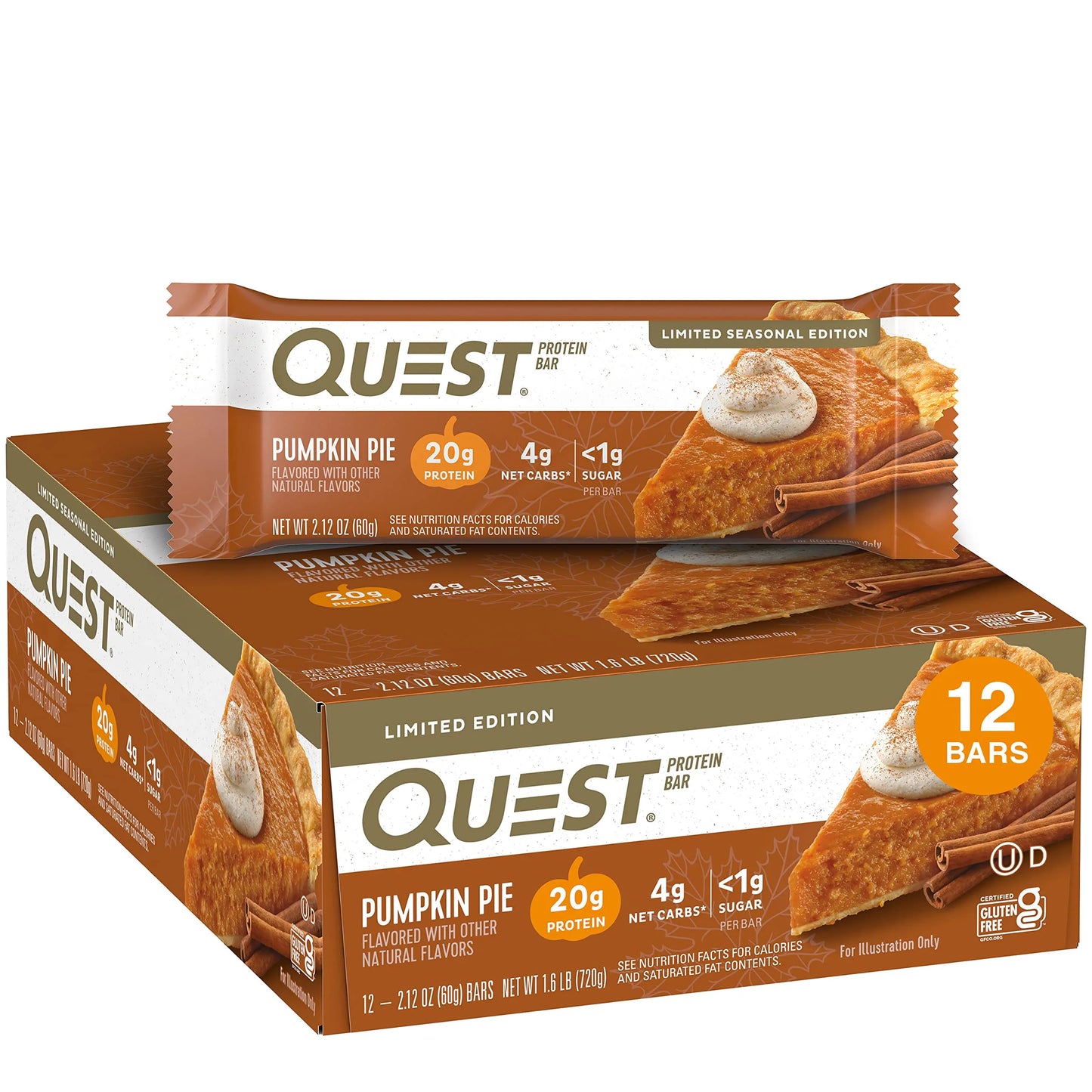 【多種口味】Quest Protein Bar 蛋白棒