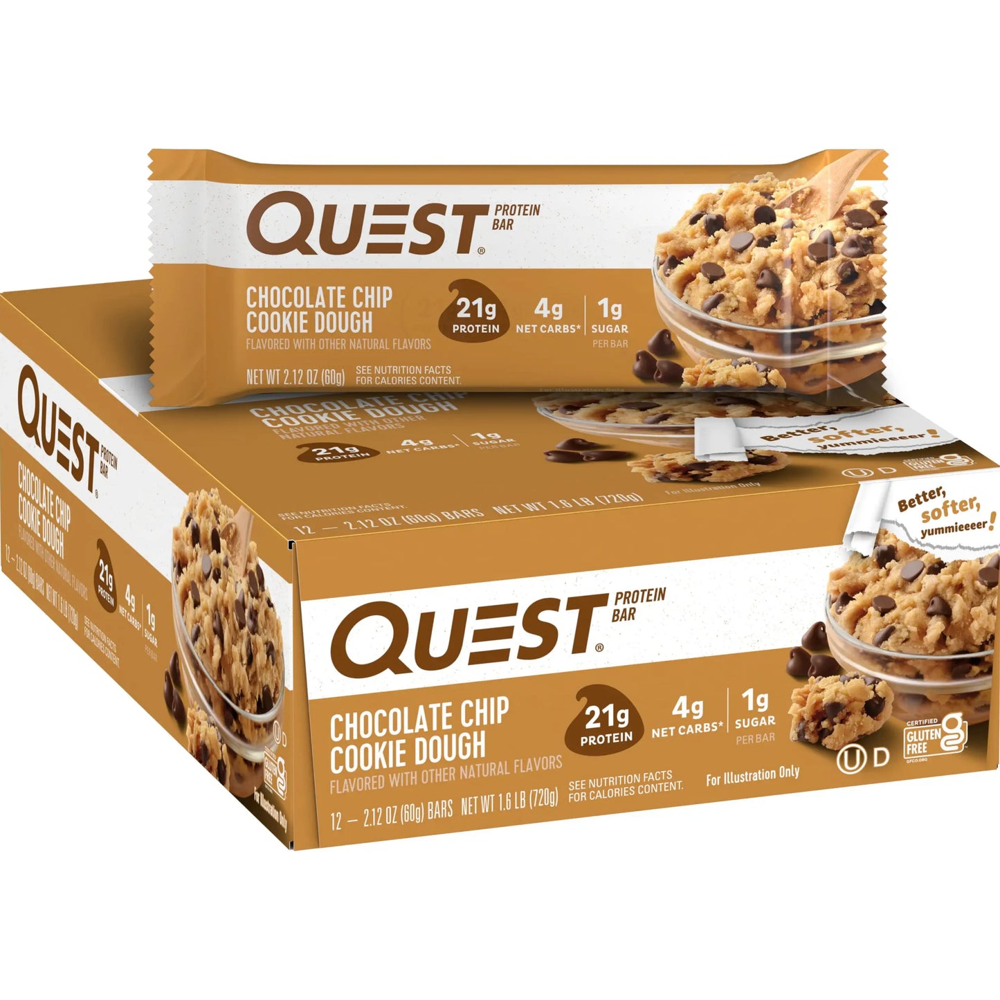 【多種口味】Quest Protein Bar 蛋白棒