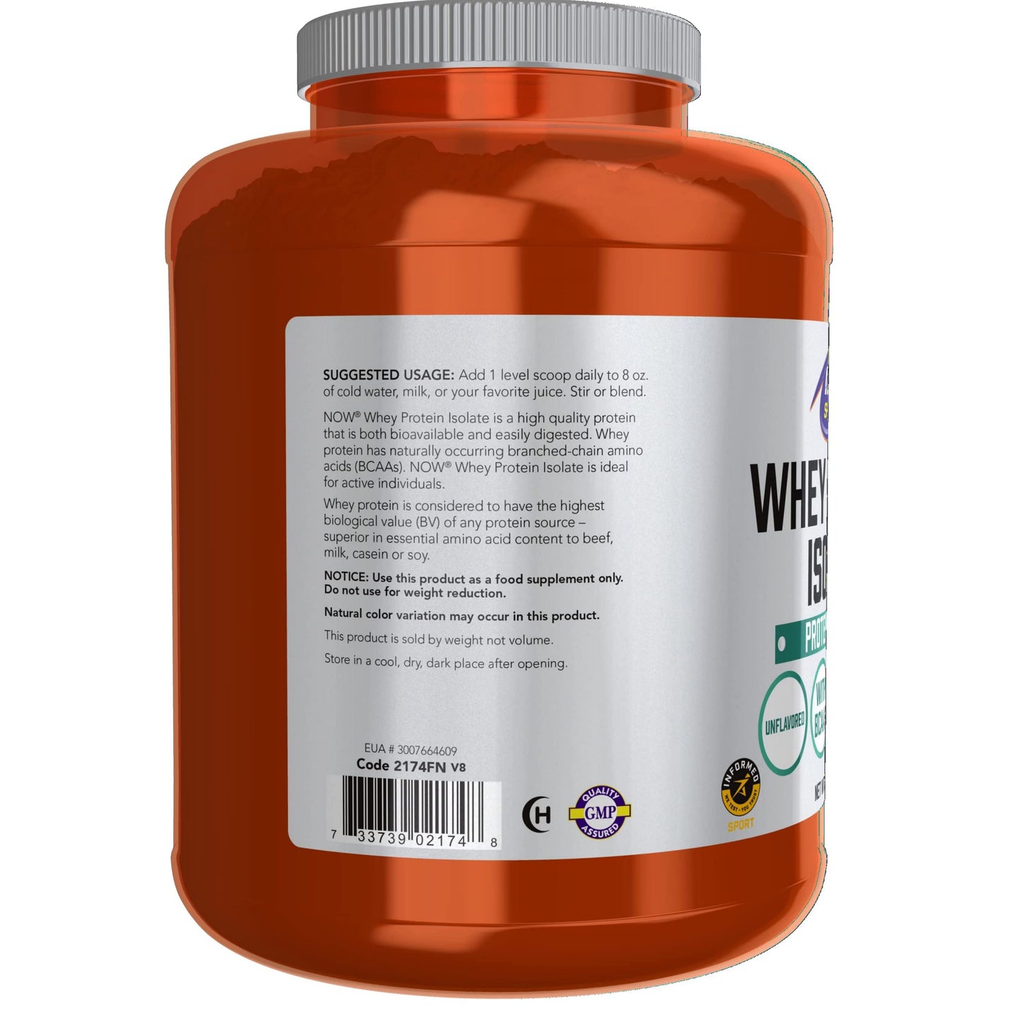 NOW Sports Whey Protein Isolate