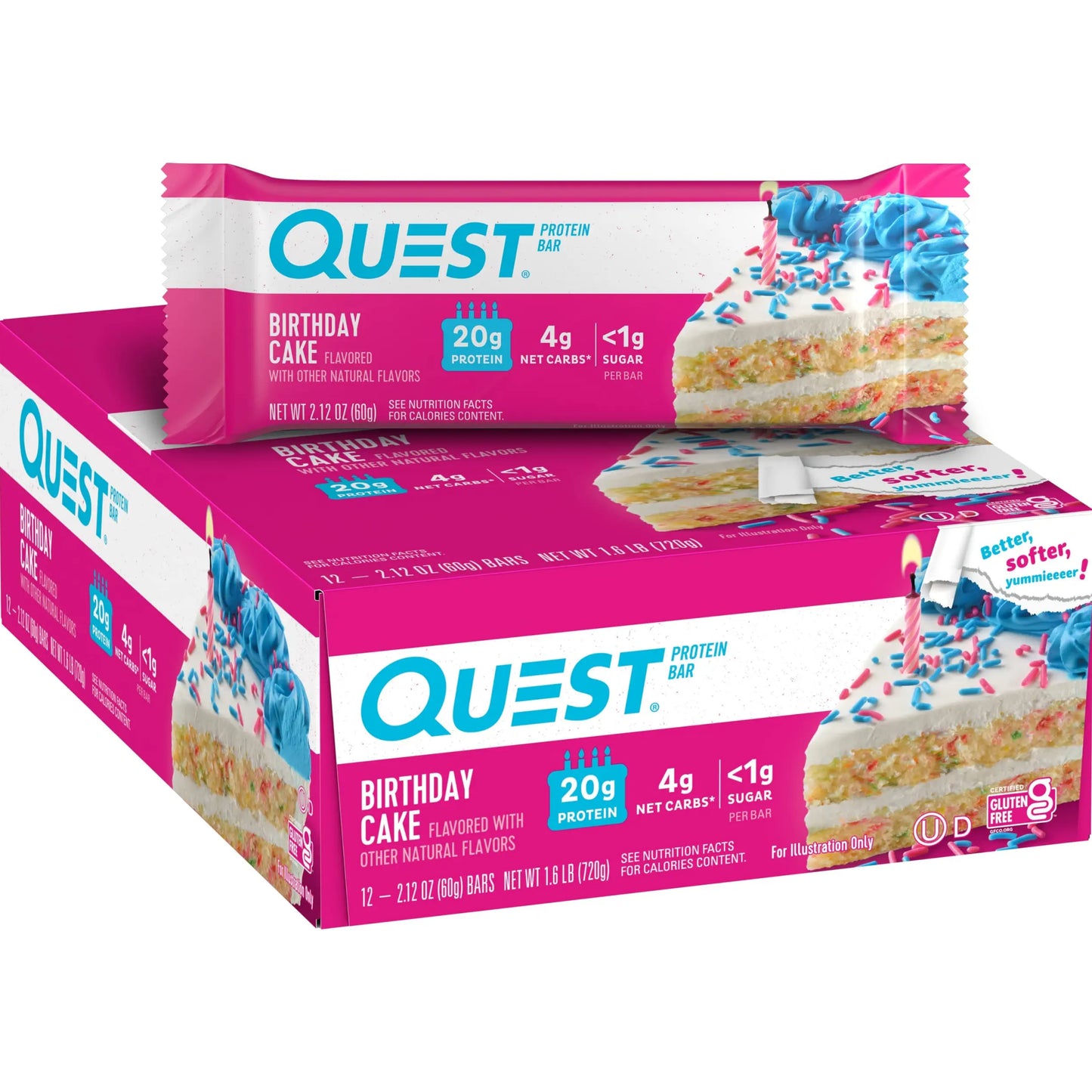 【多種口味】Quest Protein Bar 蛋白棒