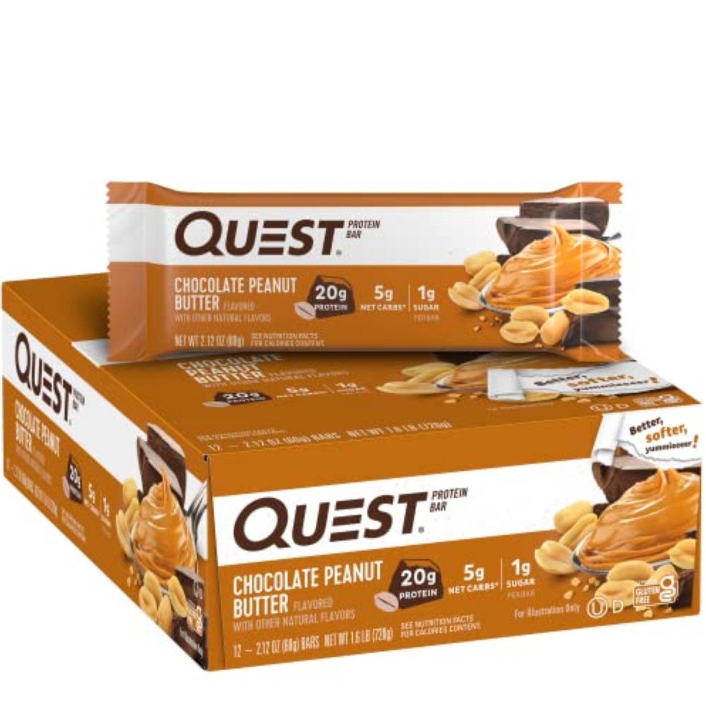 【多種口味】Quest Protein Bar 蛋白棒