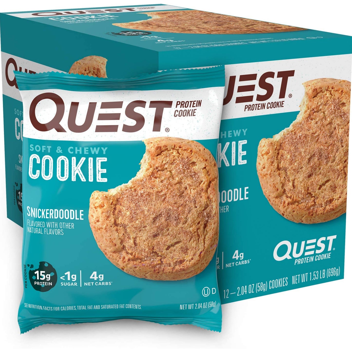 [Multiple Flavors] Quest Nutrition Protein Cookies