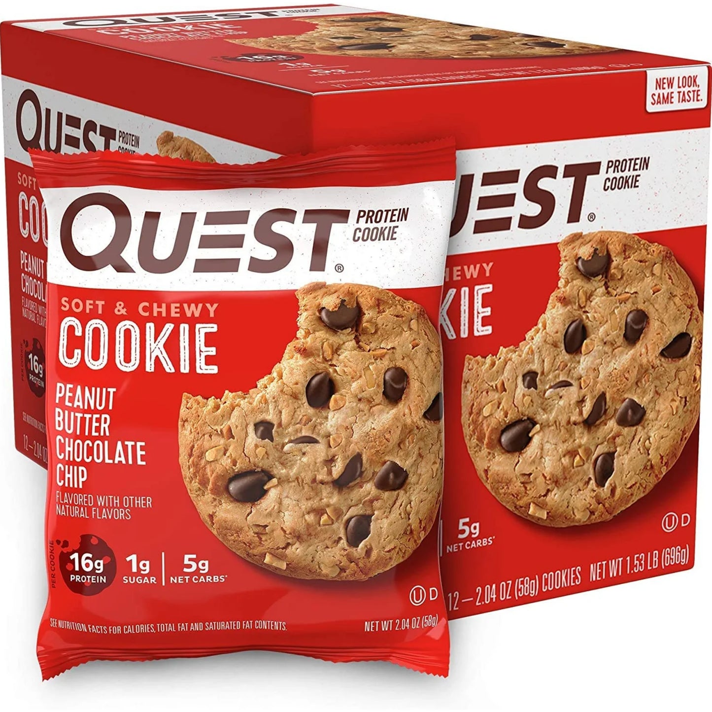 [Multiple Flavors] Quest Nutrition Protein Cookies